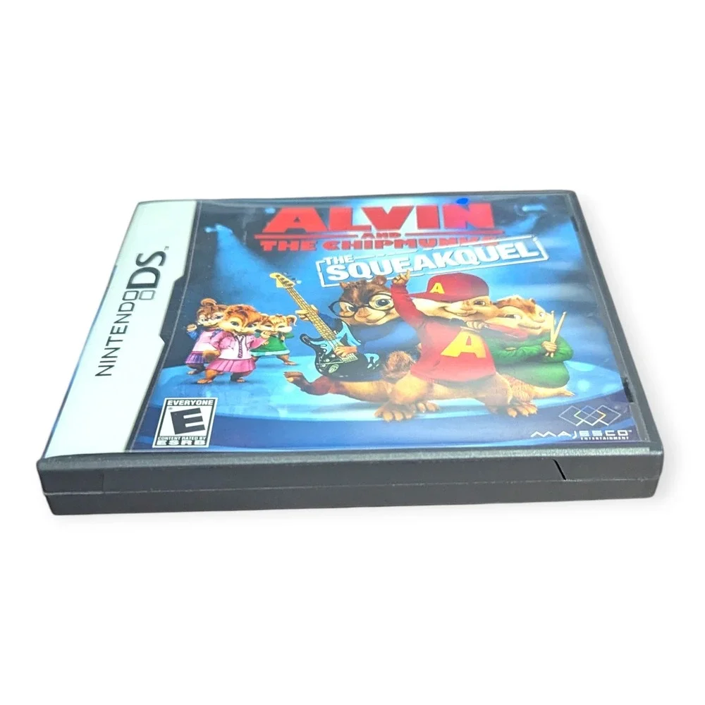 Alvin and the Chipmunks The Squeakquel Nintendo DS‎ Game Complete CIB